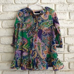Ralph Lauren Paisley Dress